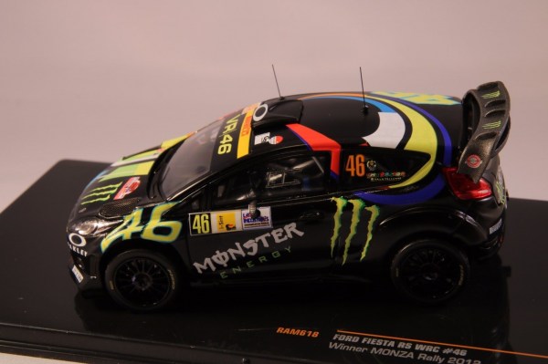 IXO 1-43 VALENTINO ROSSI 46 FORD FIESTA RS WRC MONZA RALLY SHOW 2012 NEW (6)8